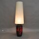 Vintage German ceramic floor lamp from Scheurich, 1970s