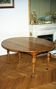 Magnificent 19th century walnut dining table