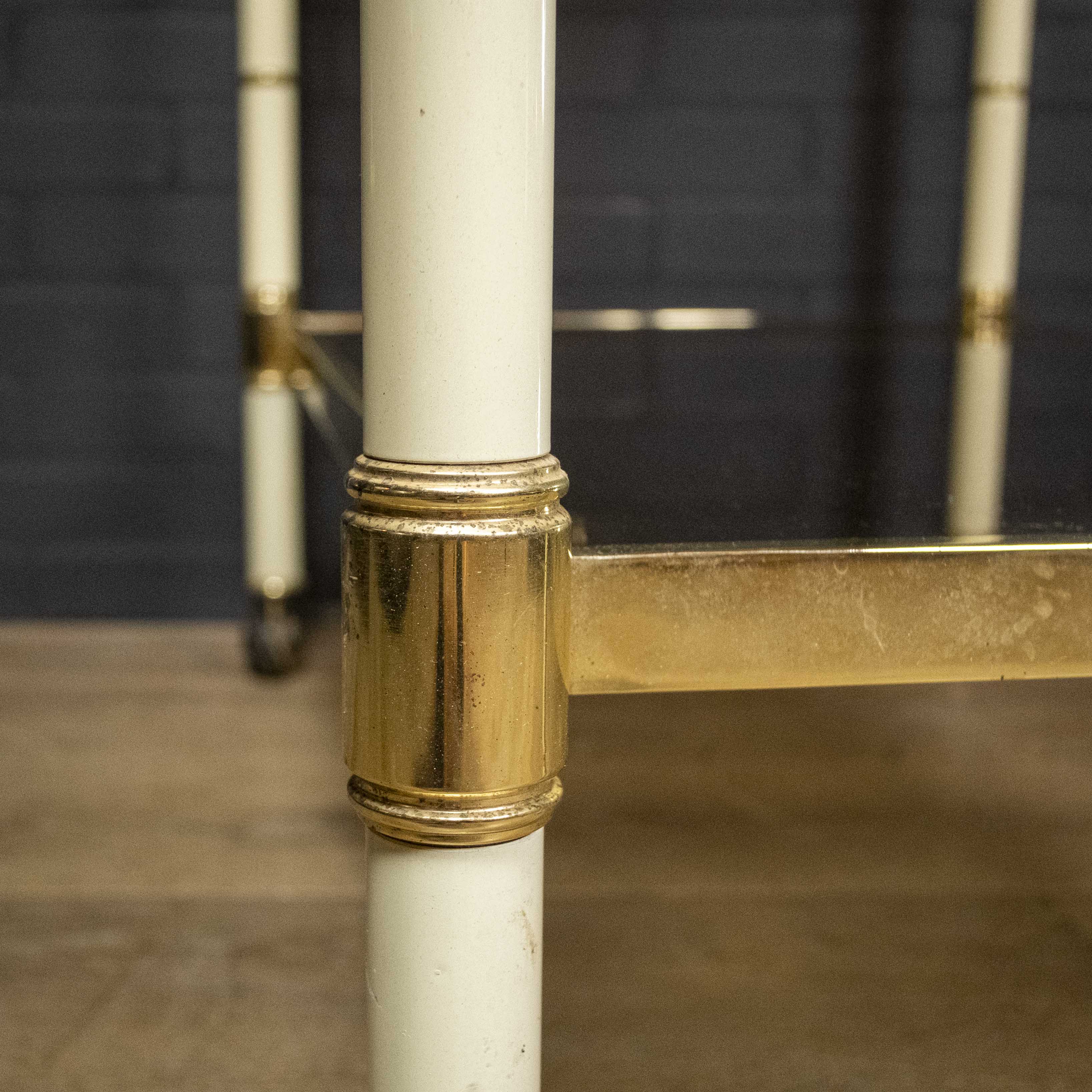 Serving trolley "faux Bamboo"