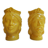 teste di moro siciliane in ceramica