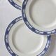 3 Mintons "Greenore" ironstone dinner plates