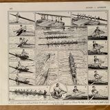 Lithograph on rowing - 1930