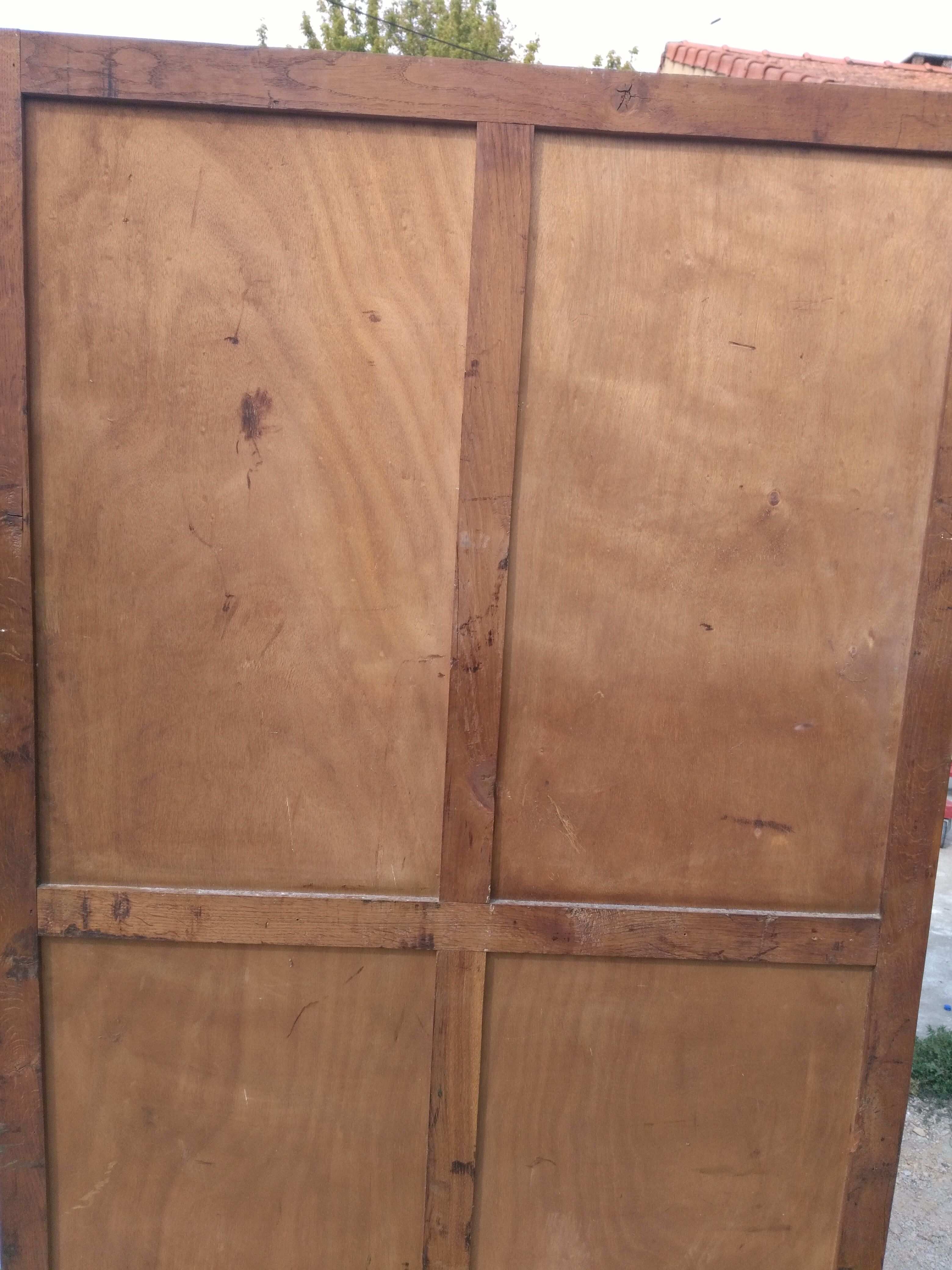 Vaisselier early 20th in light wood