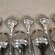12 silver-plated metal coffee spoons Ercuis model Dubarry