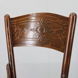 1930s Pair of Restore Beech Chairs by Thonet - Mundus, Czechoslovakia