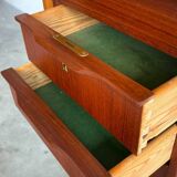Small vintage Danish desk teak