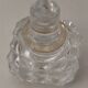 Vintage cut crystal whiskey decanter