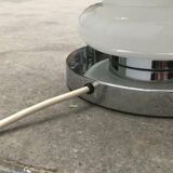 Mid-century space age glass floor lamp by Carlo Nason for JBS, 1960s.