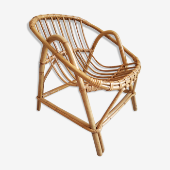 Rattan child chair