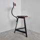 Vintage industrial stool, 1950s