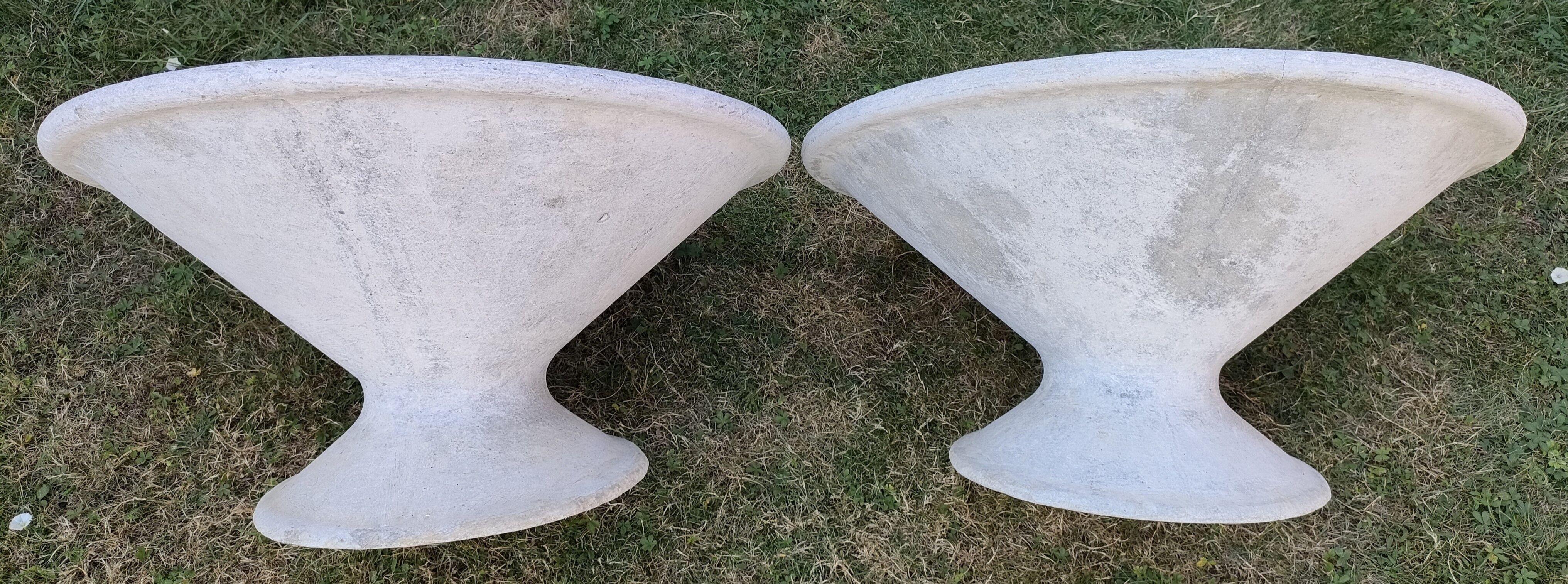 Fibre cement planter from the 1960s