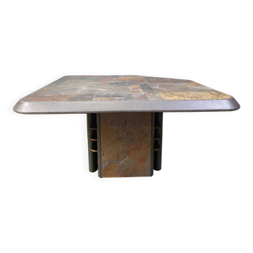 Paul Kingma attributed coffee table, 1980s
