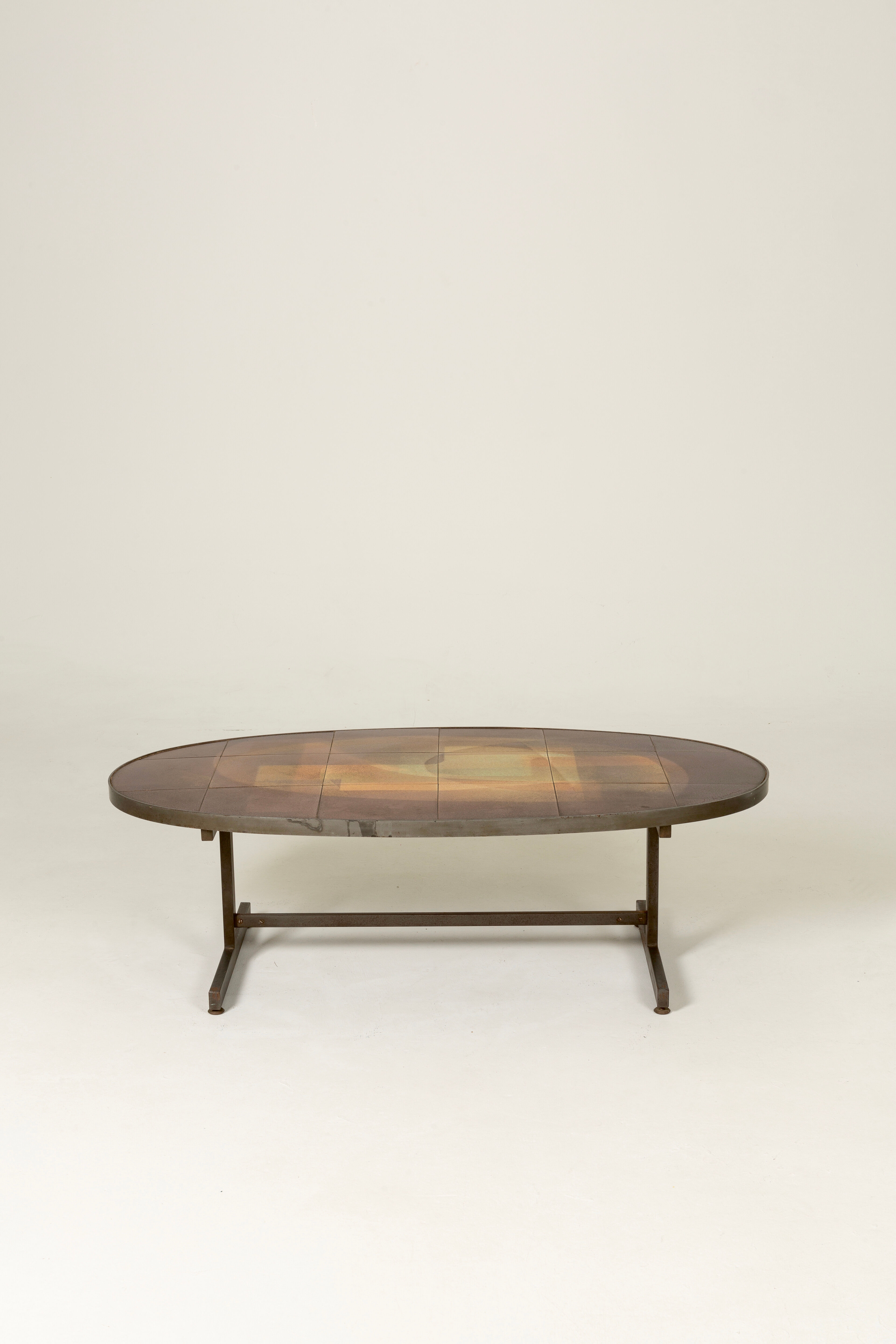 Table basse en céramique Jacques Lignier, 1970