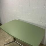 Vintage formica table with mint green top