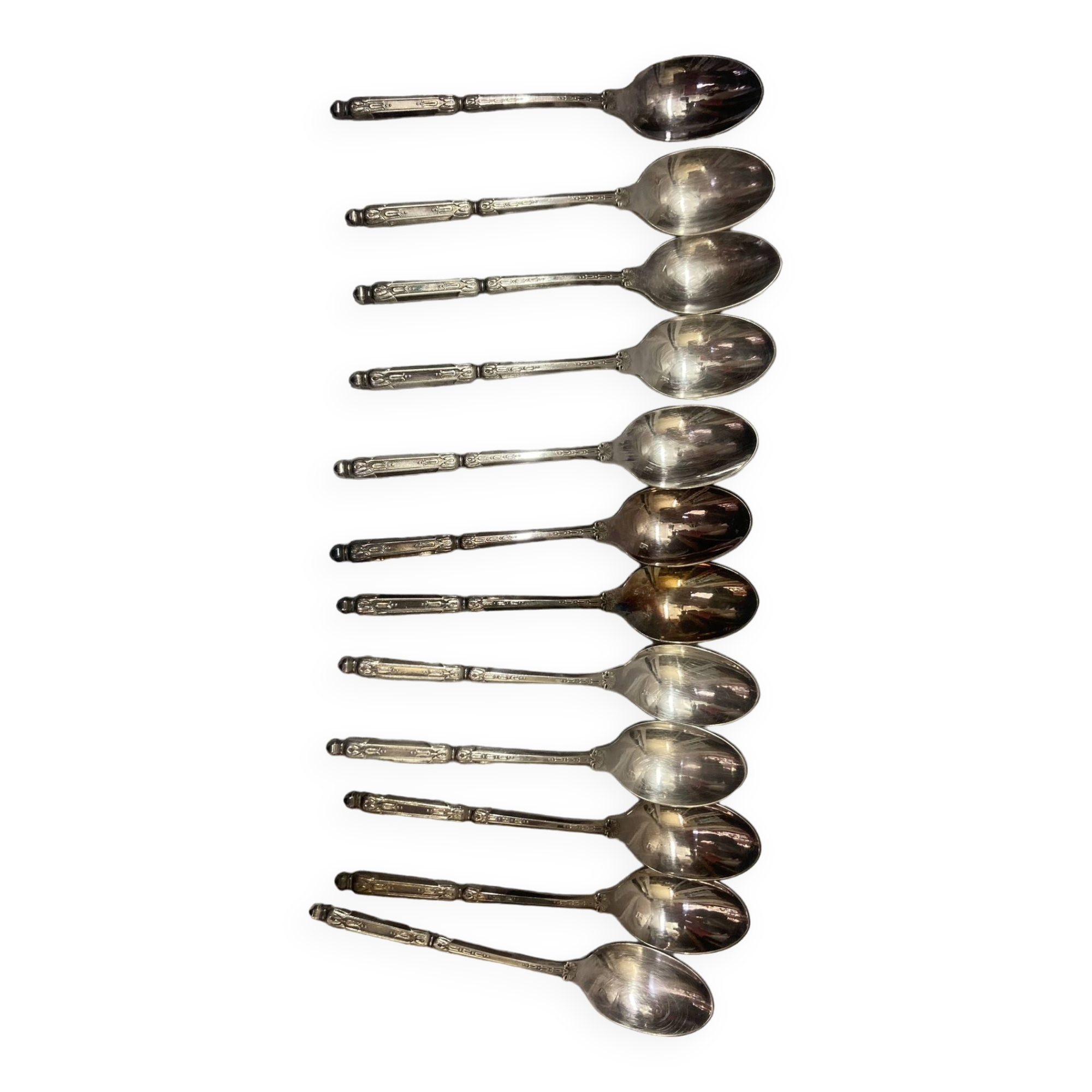 12 mocha spoon, 1970