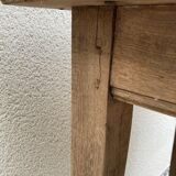 Antique solid wood table