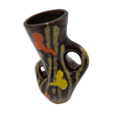 Vase Poet Laval model Venus décor seventies