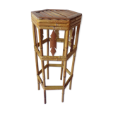 Bamboo side table