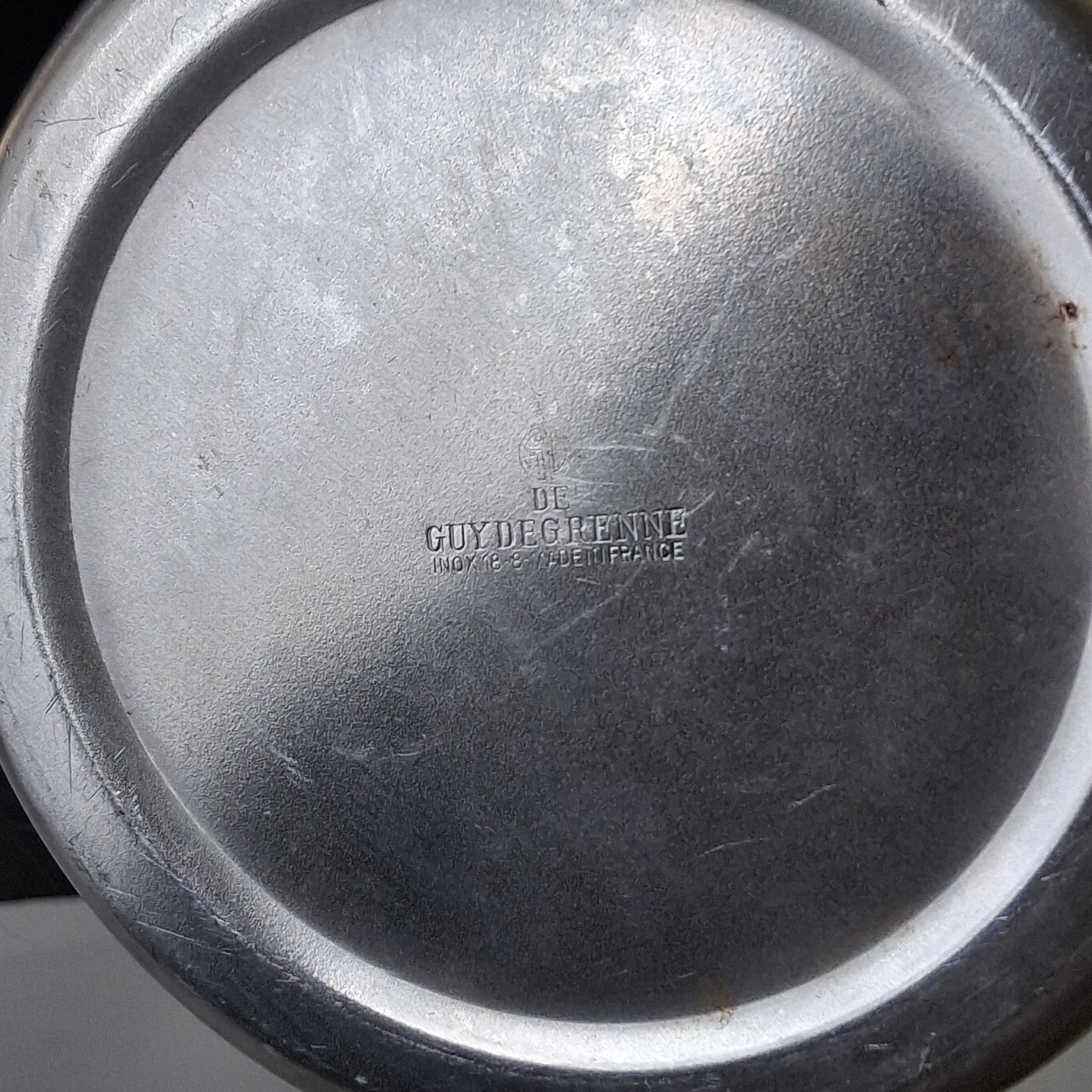 18/8 stainless steel champagne bucket from Guy Degrenne.
