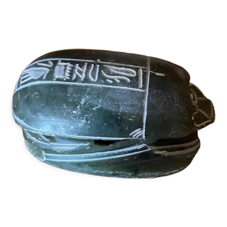 Egyptian scarab paper press