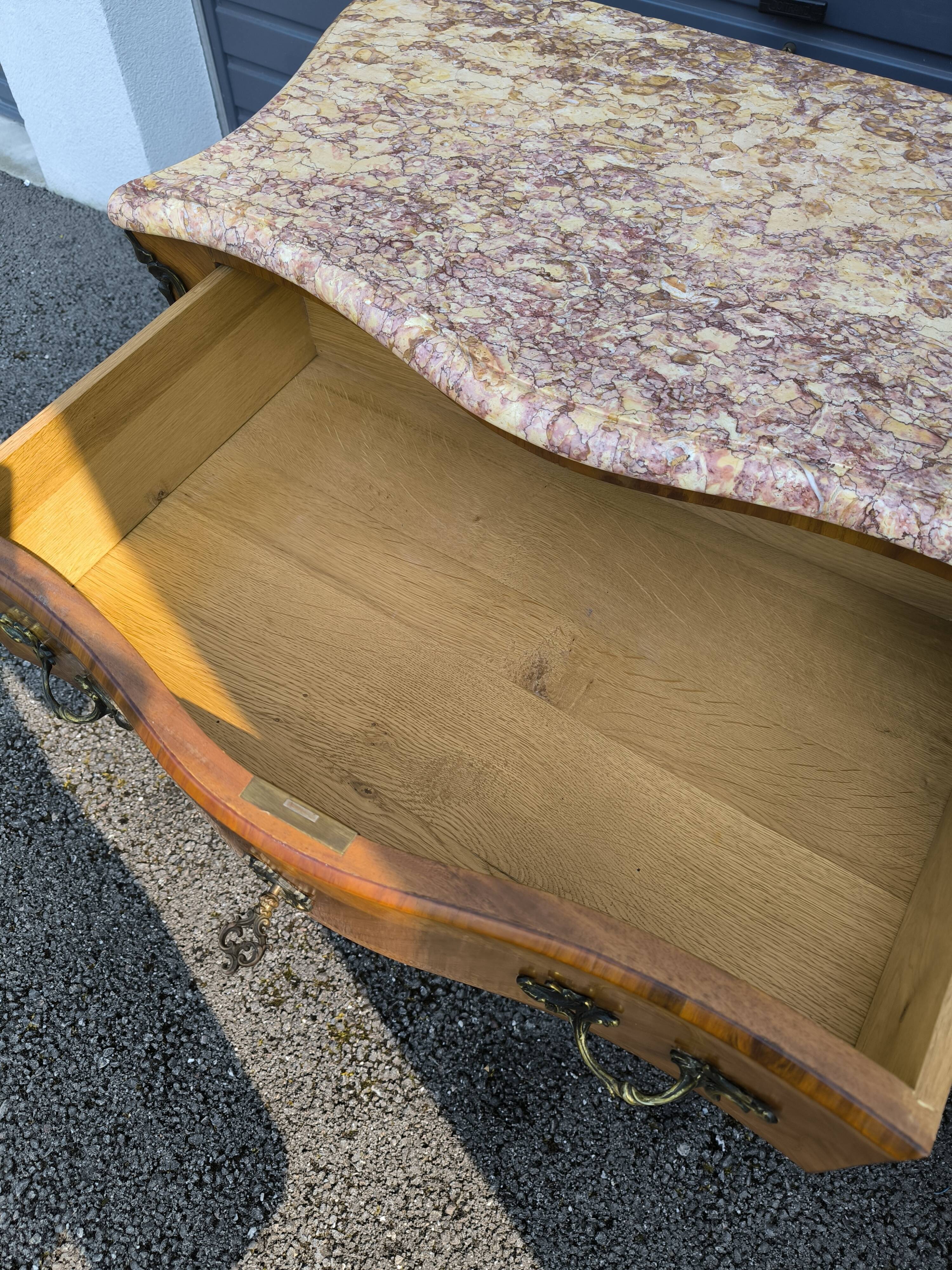 Louis XV style chest of drawers