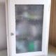 Small Wall-mounted medicine cabinet vintage retro wooden furniture