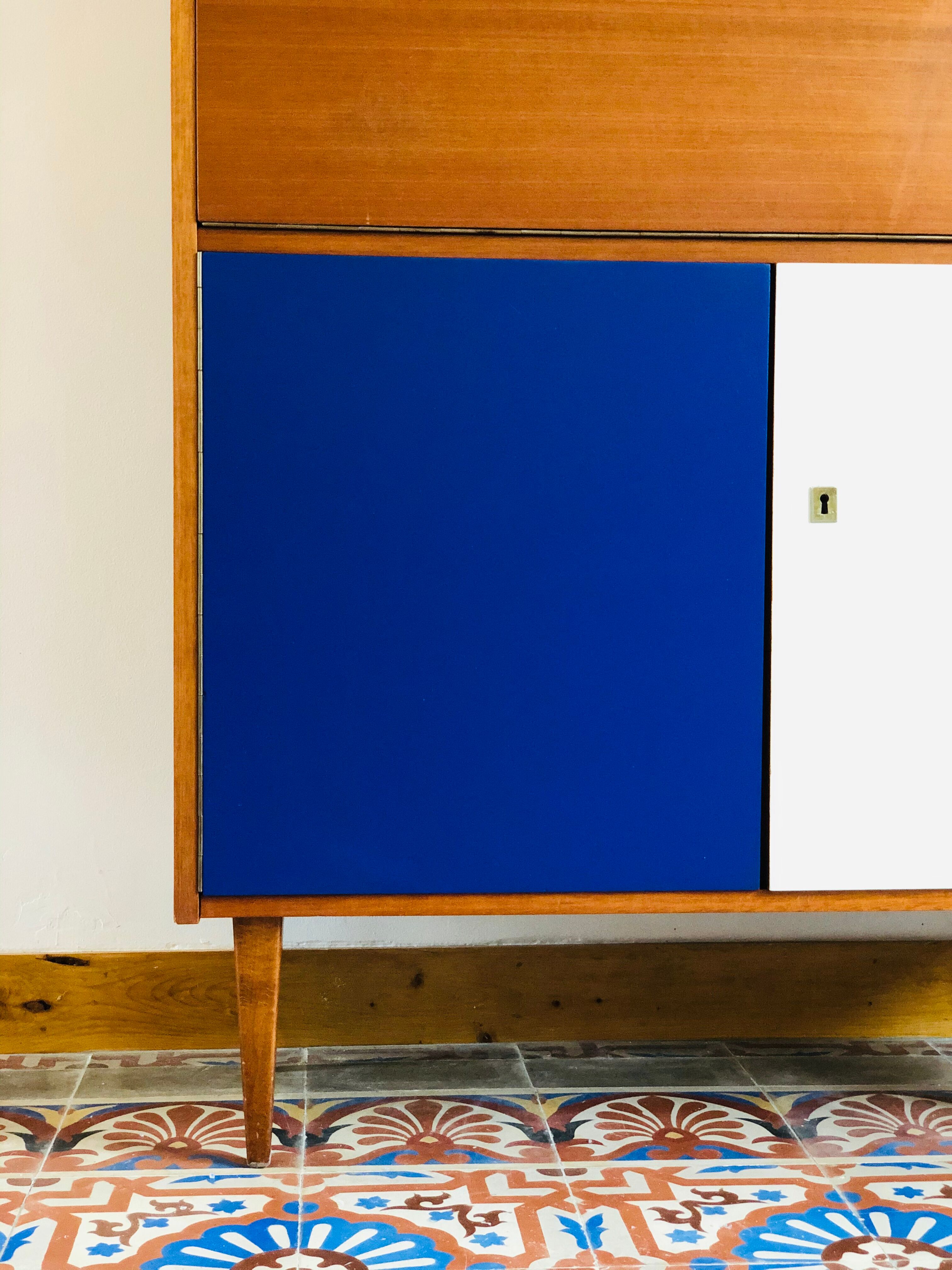 Vintage teak secretary 1960