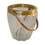 Glass ice bucket