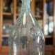 Biot : Très Importante bouteille en verre bullé
