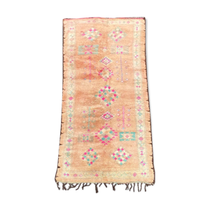 tapis vintage marocain boujad 165x370 cm