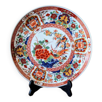 Plate with Japanese decor