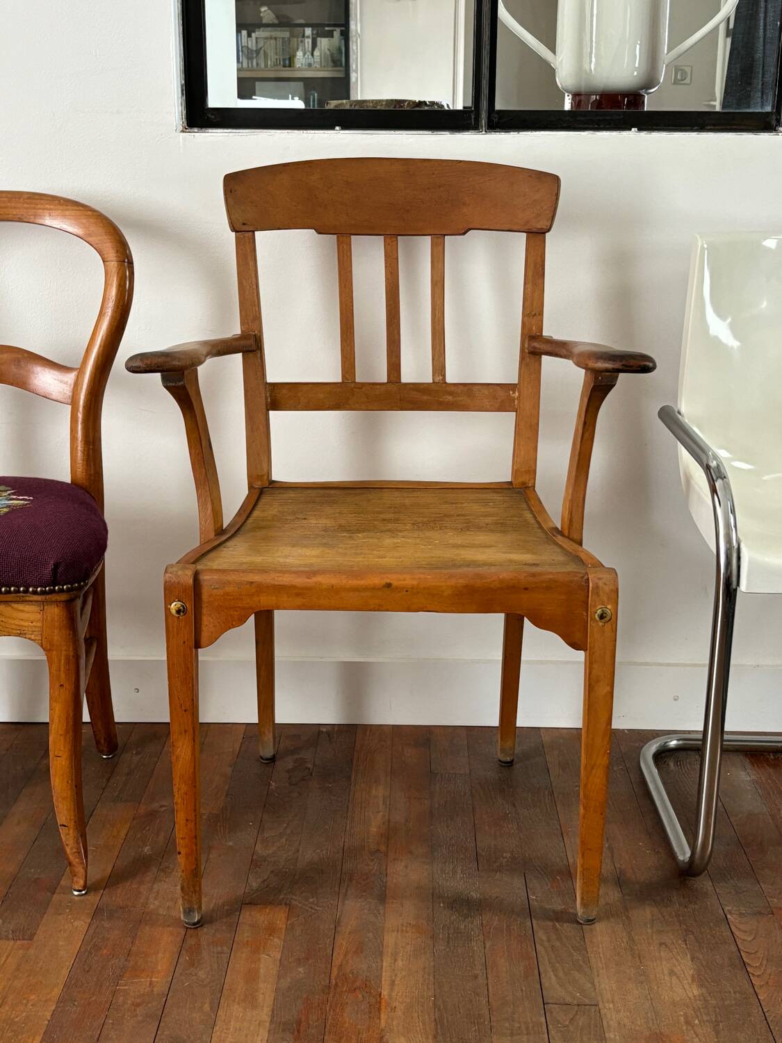 Stella wooden armchair