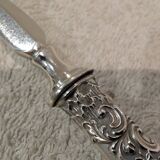 Ladle with a handle, 950 silver Minerva, Rocaille style, Ravinet.