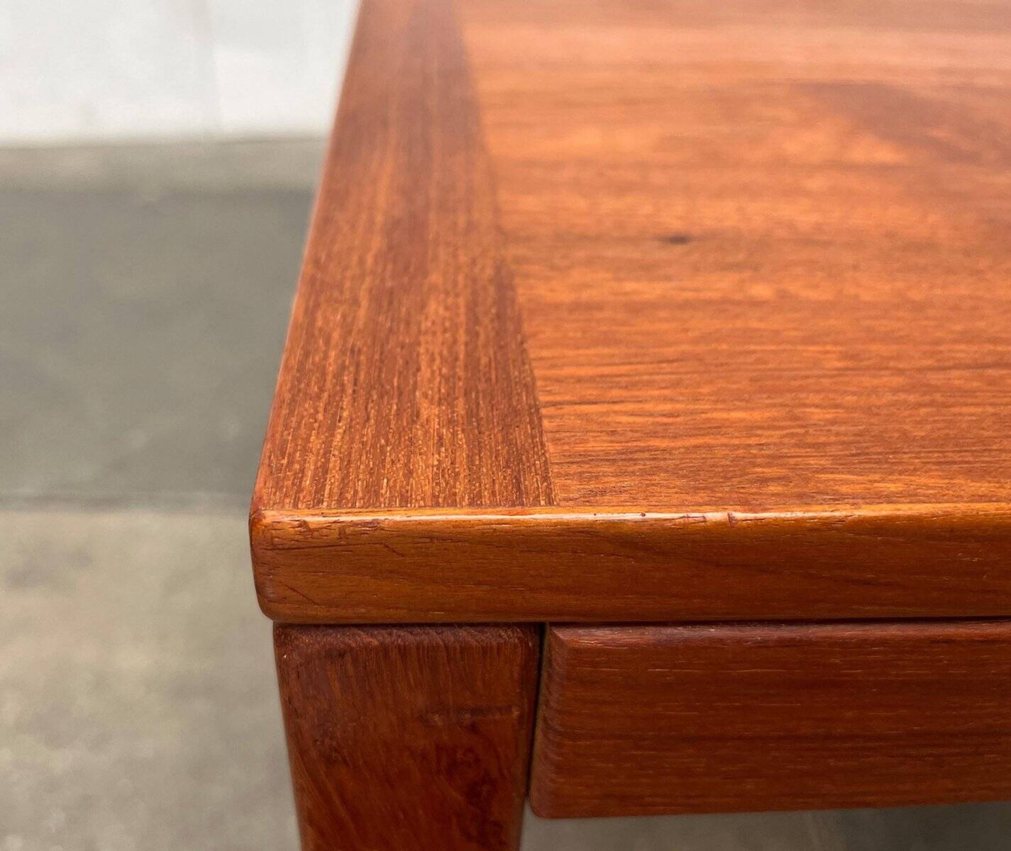 Table basse de canapé en teck danois mi-siècle de Vejle Möbelfabrik, Danemark, années 1960