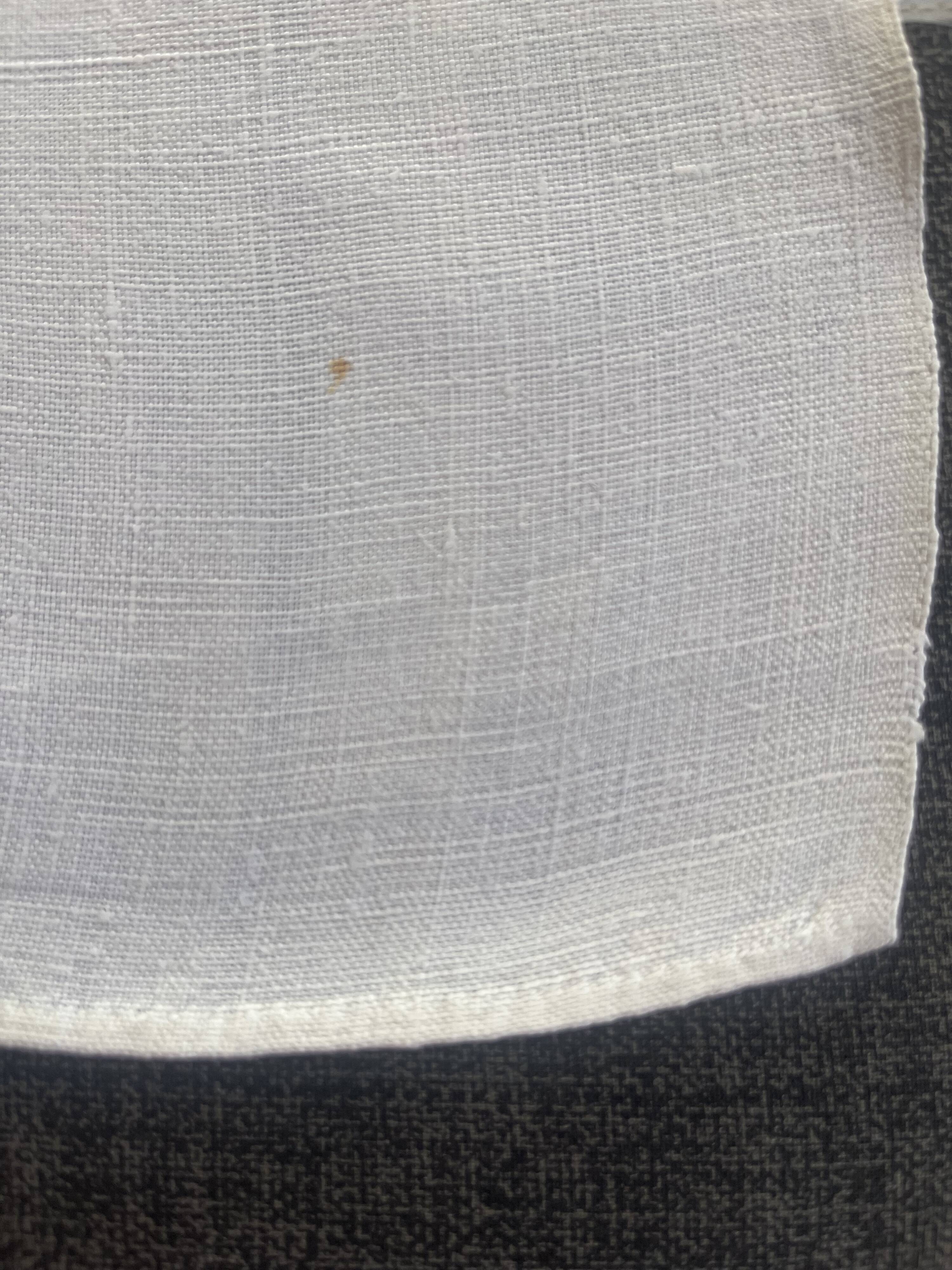 Winemaker's tablecloth, monogram BM
