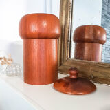 Danish Scandinavian ice bucket in Digsmed teak