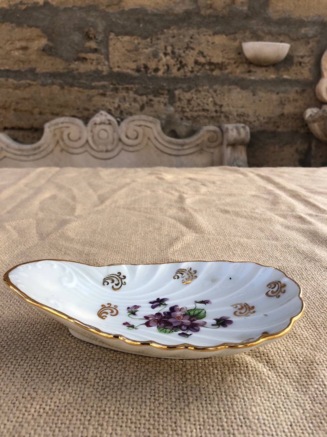 Limoges porcelain empty pocket