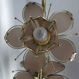 Lotus flower floor lamp