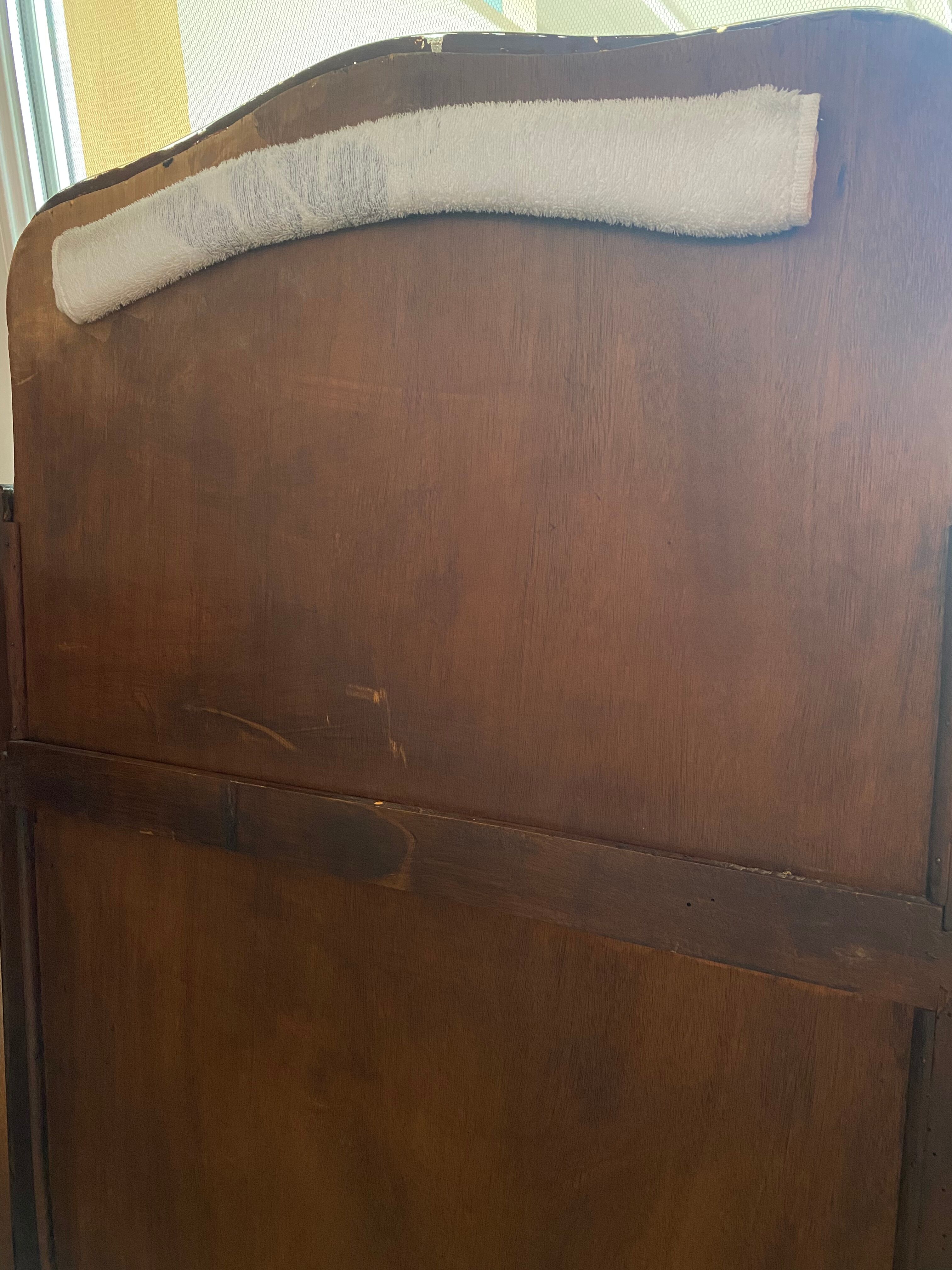 Black Art Deco mirror