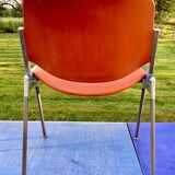 Chair Castelli DSC106 Design Giancarlco Piretti, metal, synthetic coating