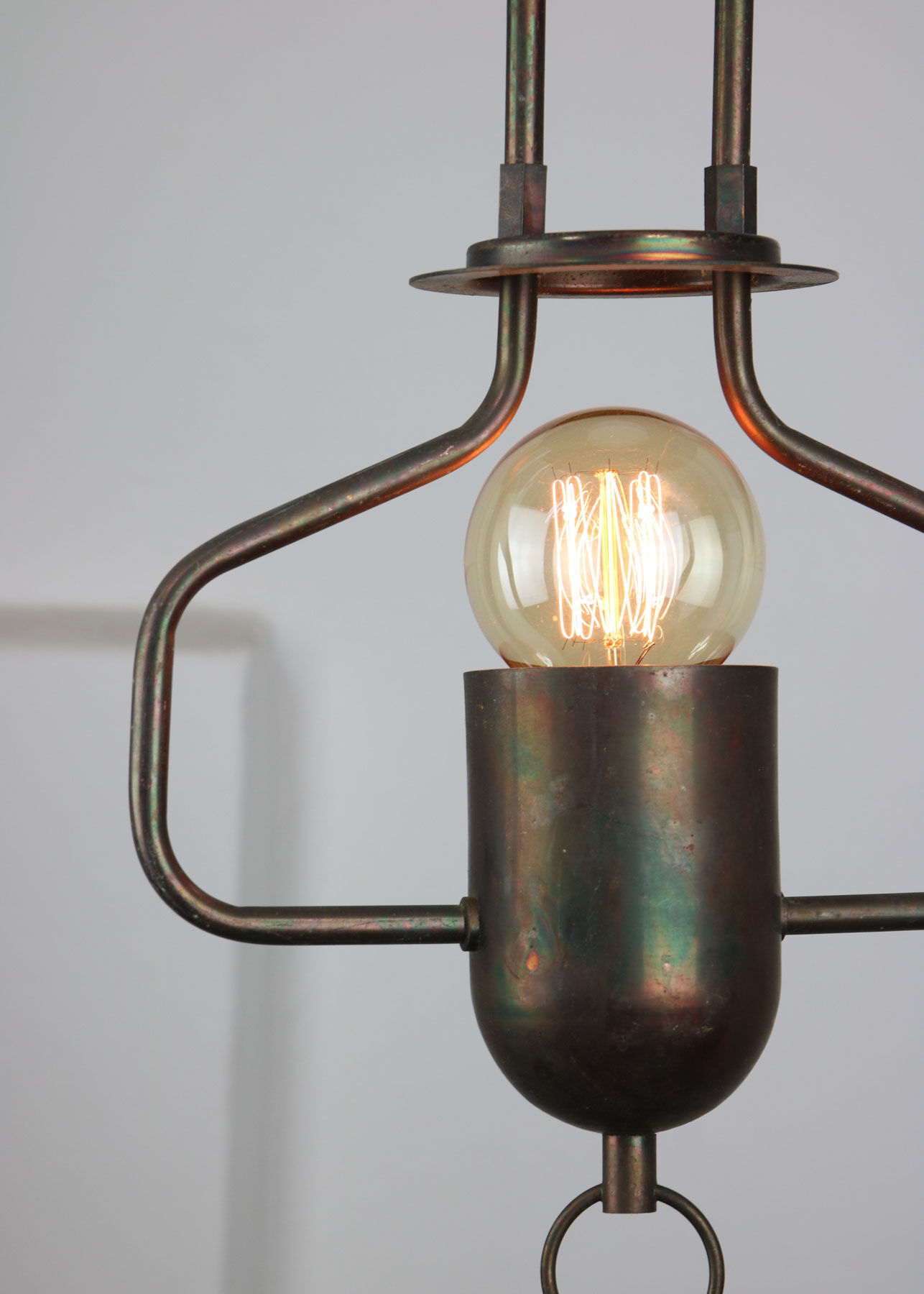 Vintage Metal Lamp, 80s