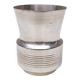 Silver-plated metal cup