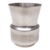 Silver-plated metal cup