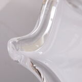 24 kt gold-plated tulip glass wall lamps Italian design 1970