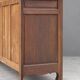 Sideboard or buffet in the Dudouyt style, made of solid oak wood.