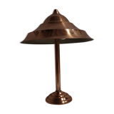 Red copper table lamp 1920/30's