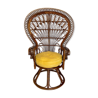 Fauteuil emmanuelle adulte rotin