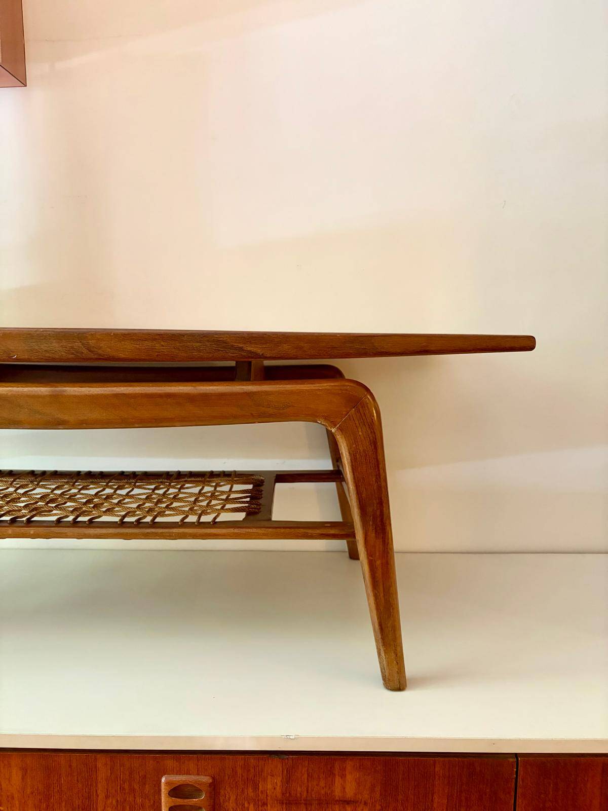 Table Basse Mid-Century par Arne Hovmand Olsen