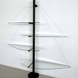 Italian Vintage Shelf Fiordiluna by Tobia Scarpa for Goppion, 1950s