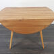 Table à manger ronde avec rallonges pliantes Ercol, années 1960